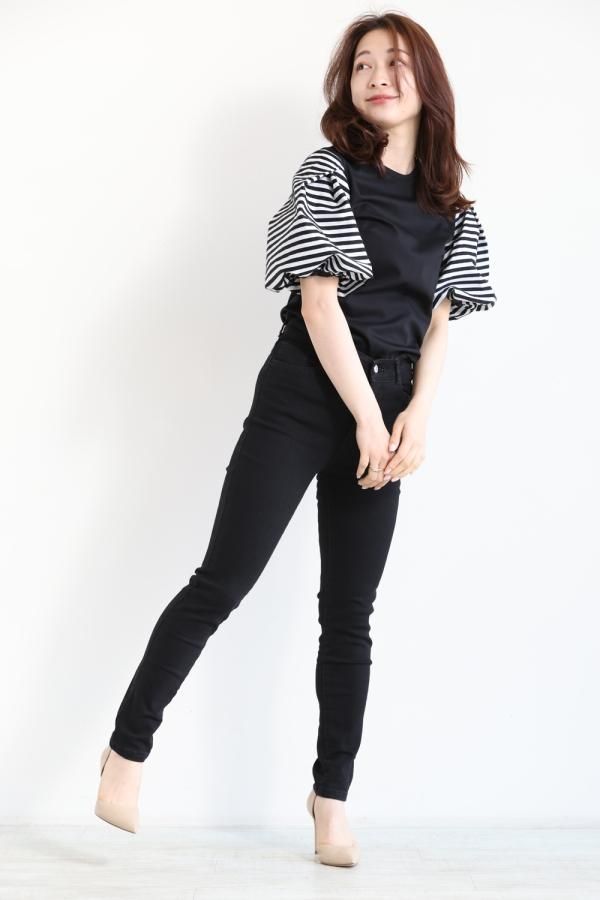 ボーダーズアットバルコニー スキニー BORDERS at BALCONY(ボーダーズアットバルコニー) BASIC SKINNY