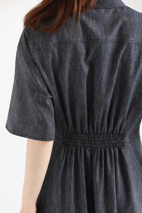Theory(セオリー) TRAVEL TWILL ELASTIC BK DR S NAVY