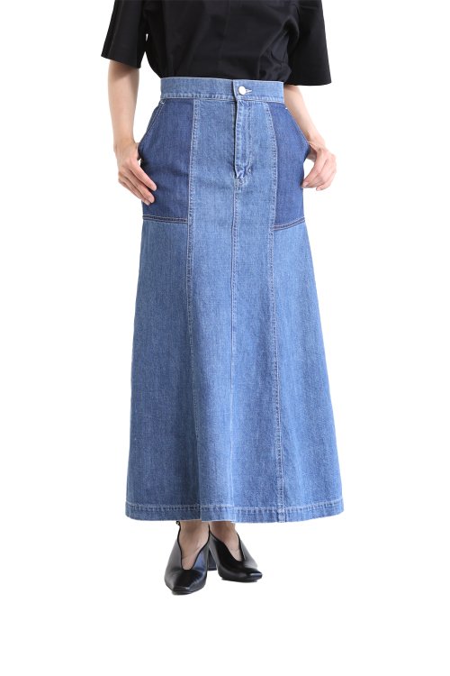 mame kurogouchi 2015ss ダメージデニムタイトスカートお値段変更しました