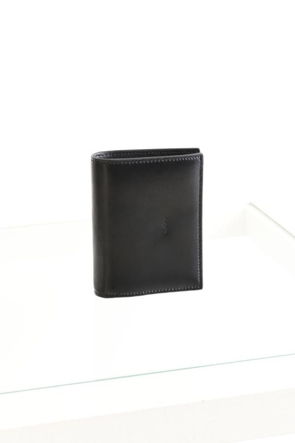 YAHKI(ヤーキ) SMALL LEATHER GOODS 二つ折りウォレット BLACK - YAMAROKU（ヤマロク） オンラインストア