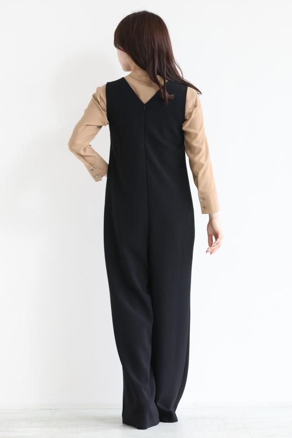 Theory(セオリー) ADMIRAL CREPE V NECK JUMPSUIT - YAMAROKU