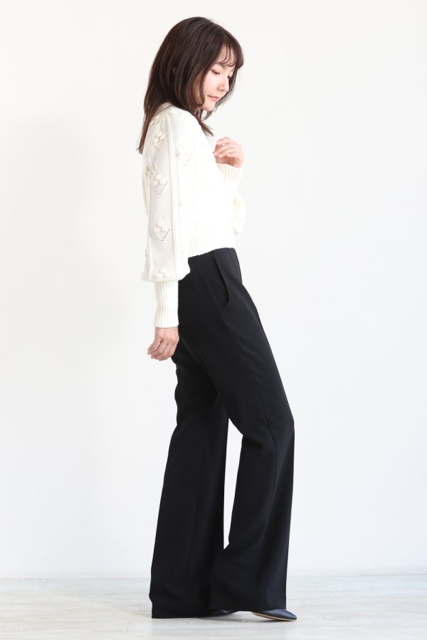 Mame Kurogouchi(マメ) High Waisted Center Creased Suit Trousers