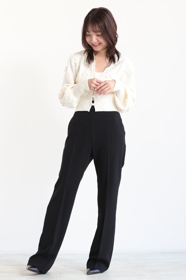 Mame Kurogouchi(マメ) High Waisted Center Creased Suit Trousers