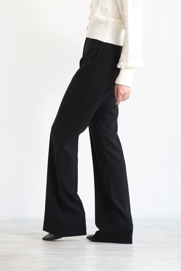 Mame Kurogouchi(マメ) High Waisted Center Creased Suit Trousers 