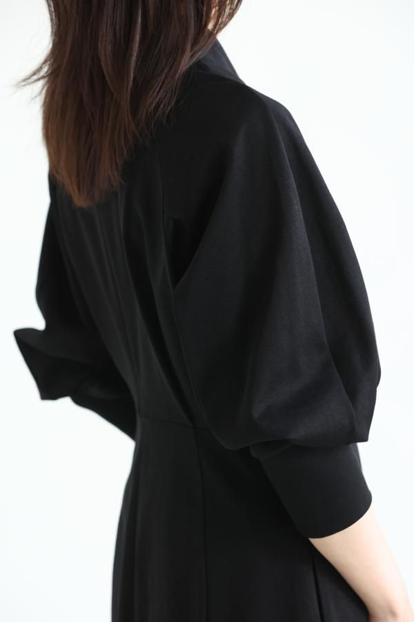 Mame Kurogouchi(マメ) Froral Velour Jacquard High Neck Top