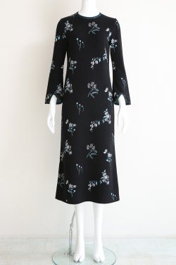 Mame Kurogouchi(マメ) Froral Jacquard Knitted Dress