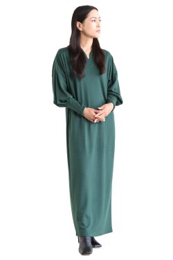 Mame Kurogouchi(マメ) Classic Jersey Dress  GREEN