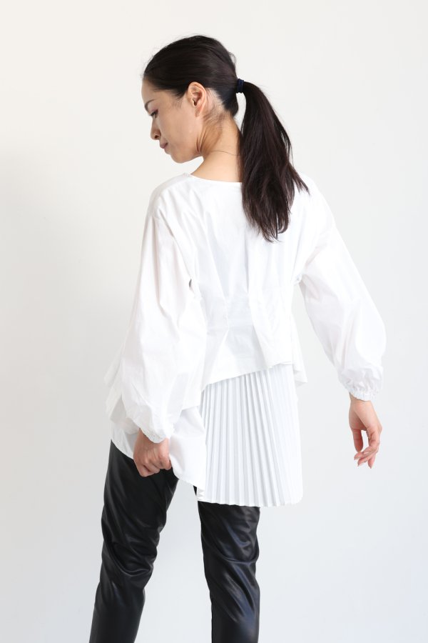 ELENDEEK(エレンディーク) BACK PLEATS LAYERED LSL BL - YAMAROKU