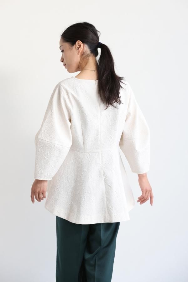 ELENDEEK(エレンディーク) COCOON SL PEPLUM JQ BL - YAMAROKU