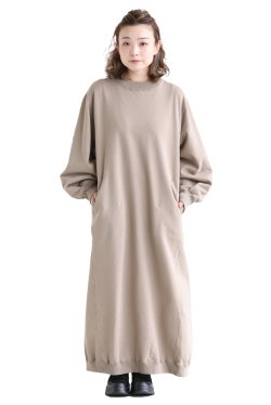 unfil(アンフィル) vintage cotton fleece sweatdress