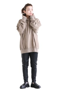 unfil(アンフィル) 【UNISEX】vintage cotton fleece hoodie