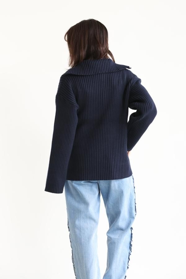 MACPHEE(マカフィ) ハイブリットコットン スキッパープル