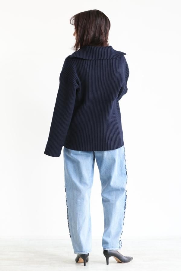 MACPHEE(マカフィ) ハイブリットコットン スキッパープル