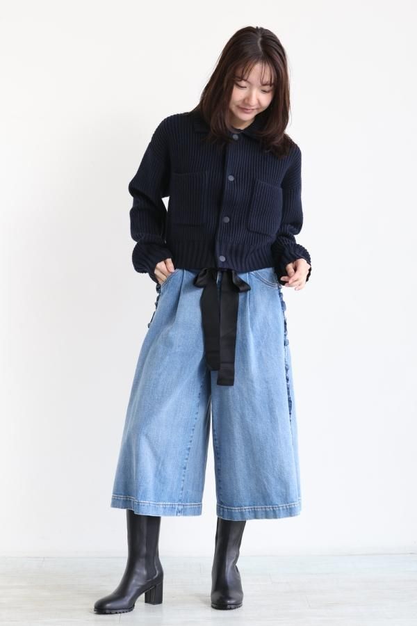 MACPHEE(マカフィ) ハイブリットコットン ショートブルゾン