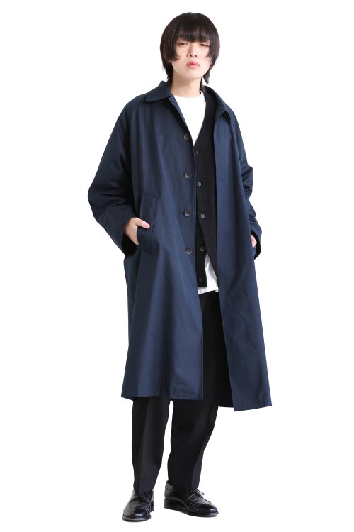 SIWALY fluid(シワリー) 【UNISEX】Soutien collar Coat - YAMAROKU