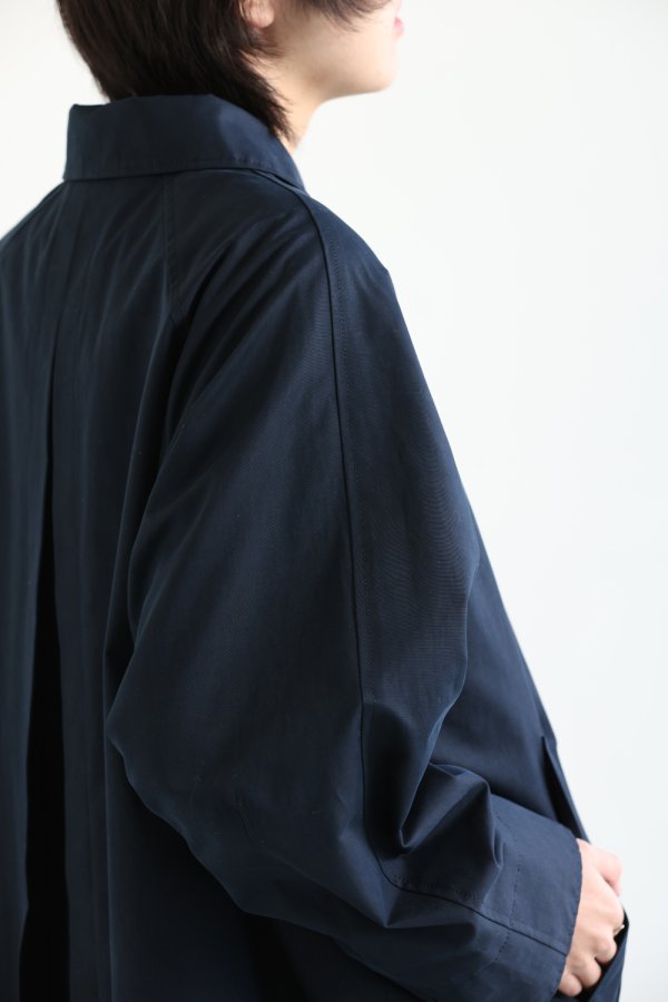 SIWALY fluid(シワリー) 【UNISEX】Soutien collar Coat - YAMAROKU