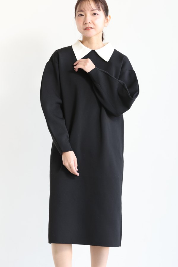 MARILYN MOON(マリリンムーン) cleric collar polyester minimum dress