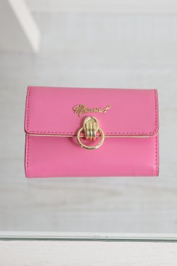 MUVEIL(ミュベール) メタルパーツ財布 pink