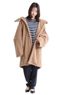 <img class='new_mark_img1' src='https://img.shop-pro.jp/img/new/icons20.gif' style='border:none;display:inline;margin:0px;padding:0px;width:auto;' />CEaRET FROM araara(å) Volume Boa Coat  camel