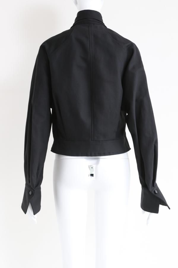 Mame Kurogouchi(マメ) Cotton Linen Twill Short Jacket