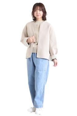 LE GLAZIK( 饸å) TCW_COLLARLESS JACKET 