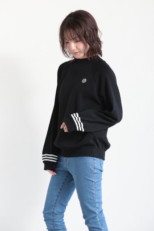 BORDERS at BALCONY(ボーダーズアットバルコニー) RAYON KNIT SWEATER ...