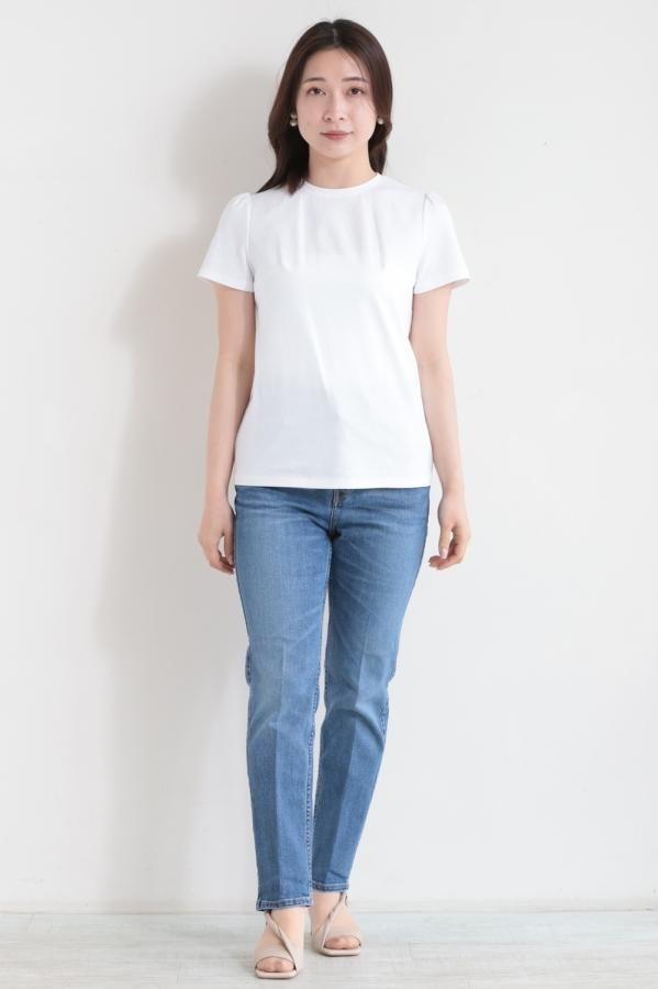 BORDERS at BALCONY(ボーダーズアットバルコニー) PEPLUM SHIRT TEE 