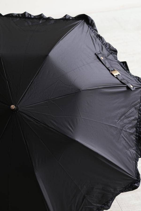 新品】アシーナニューヨーク 傘 晴雨 折りたたみ 日傘 黒 NOLITA 晴雨