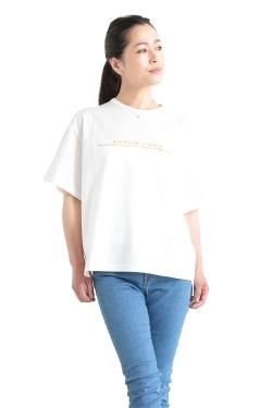 SIWALY fluid(꡼ե륤) Print T-shirt  white