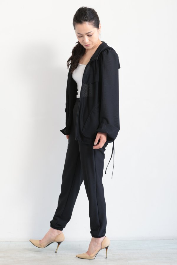 DOUBLE STANDARD CLOTHING(ダブルスタンダードクロージング) ESSENTIAL メッシュパーカー ブラック -  YAMAROKU（ヤマロク） オンラインストア