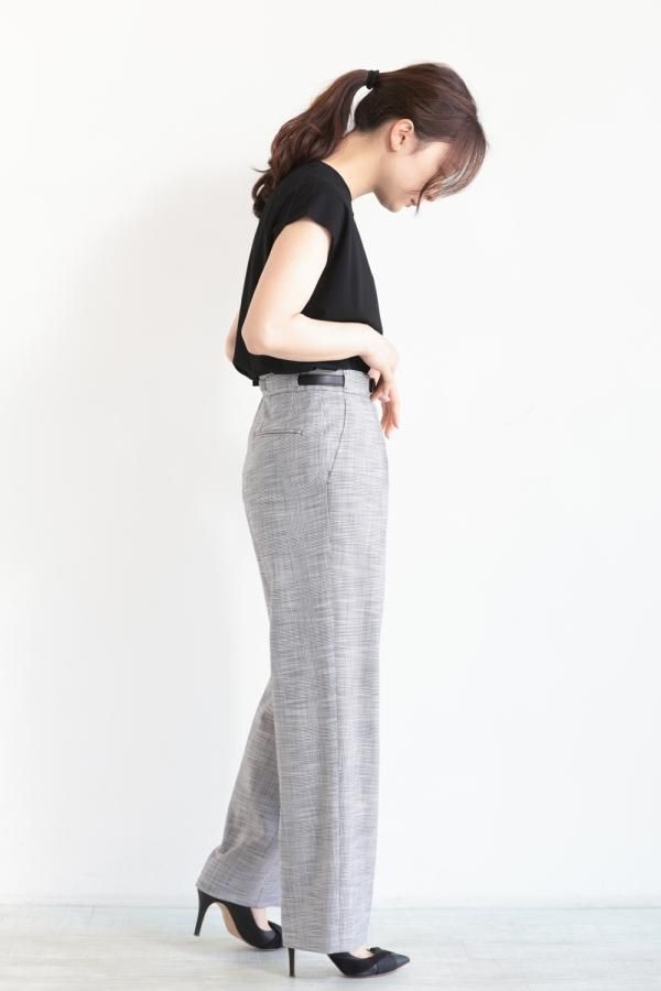 Theory(セオリー) COMPACT CREPE NEW COCOON PO BLACK