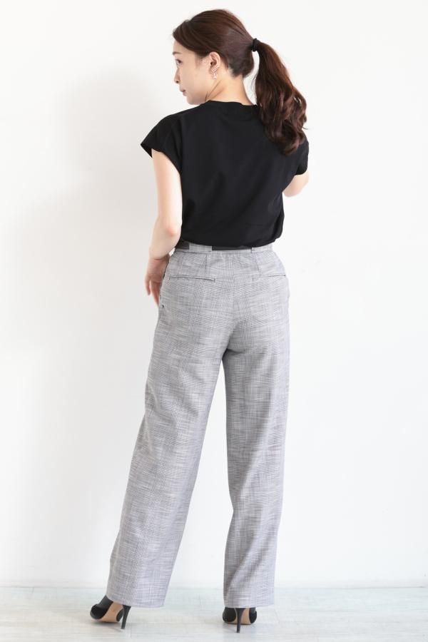 Theory(セオリー) COMPACT CREPE NEW COCOON PO BLACK