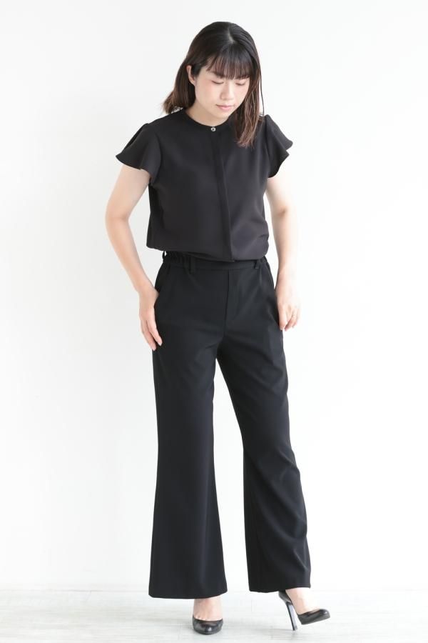 Theory(セオリー) PRIME GGT BD RUFFLE SLEEVE TP BLACK Theory(セオリー) PRIME GGT BD RUFFLE SLEEVE TP BLACK