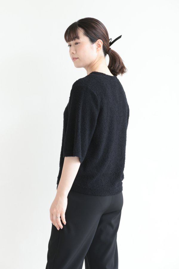 ADAWAS(アダワス) CARL YARN KNIT T-SHIRT - YAMAROKU（ヤマロク