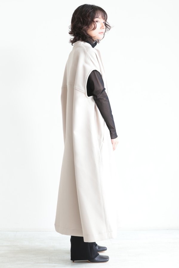 ELENDEEK(エレンディーク) TRIPLE CLOTH LONG GILET BGE - YAMAROKU 