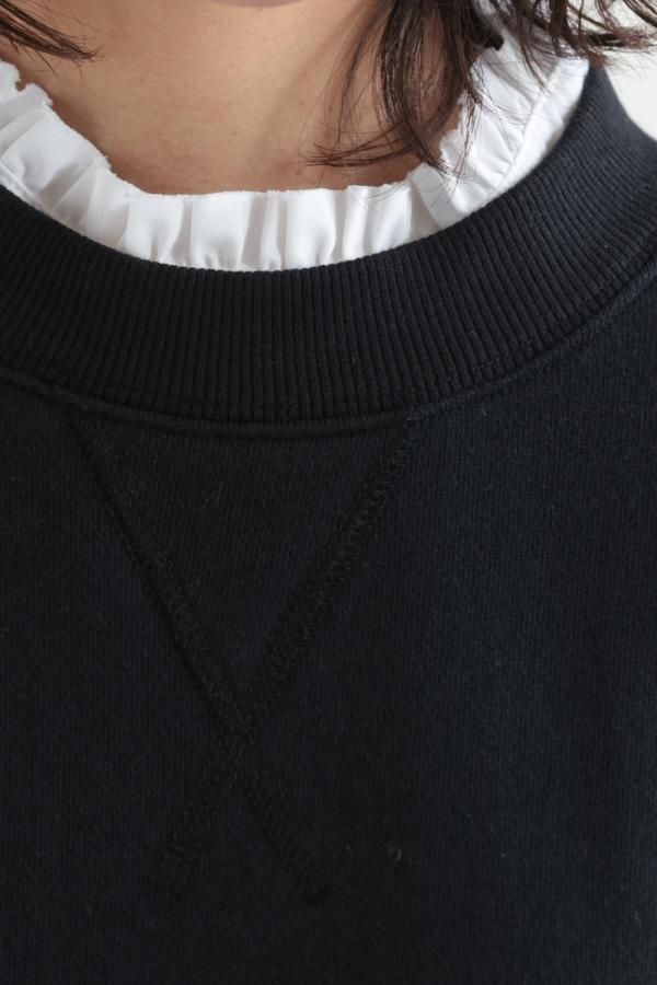 MUVEIL(ミュベール) シャツレイヤードプルオーバー - YAMAROKU