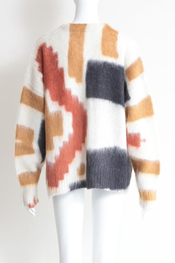 mame kurogouchi origami 折り紙アルパカウールニット Mame Kurogouchi