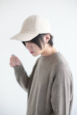 IRIS47(イリスフォーセブン) puffy cap  white