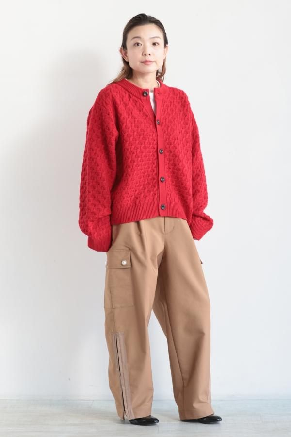 MUVEIL ミュベール  サイドフリルカーゴパンツ MUVEIL ミュベール サイドフリルカーゴパンツ MUVEIL ミュベール