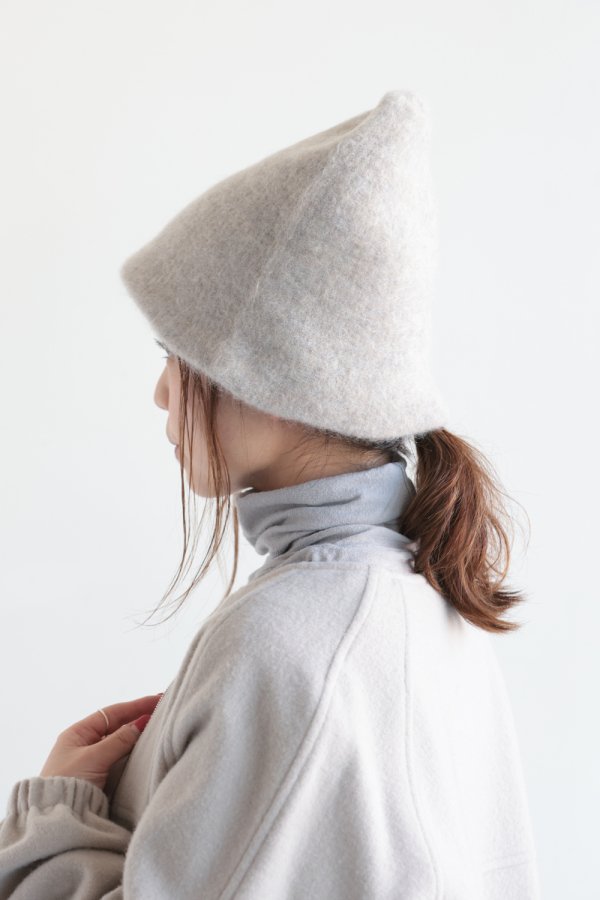 unfil(アンフィル) stretch superkid mohair knit hat - YAMAROKU（ヤマロク） オンラインストア