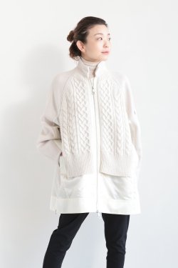CEaRET FROM araara(シーレット) Knit Docking Coat