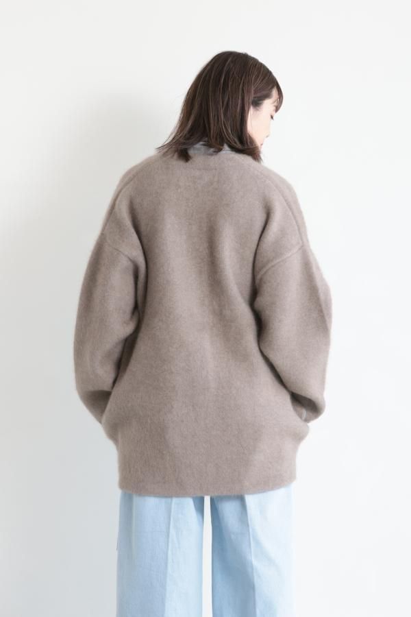 ジャケット・アウター ELENDEEK CN RACCOON CARDIGAN ELENDEEK（エレンディーク）の「BASIC CN RACCOON MIX W