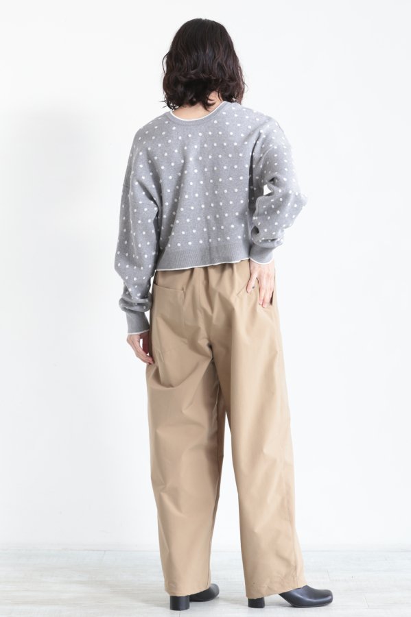 CEaRET FROM araara(シーレット) Double Jacquard 2way Knit etcgray