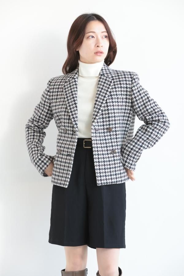 Theory Pattern Tweed Square DB JKT コート Theory Pattern Tweed Square DB JKT コート
