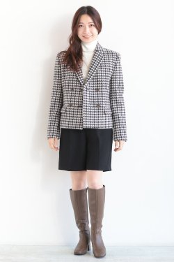 <img class='new_mark_img1' src='https://img.shop-pro.jp/img/new/icons20.gif' style='border:none;display:inline;margin:0px;padding:0px;width:auto;' />Theory(セオリー) PATTERN TWEED SQUARE DB JKT
