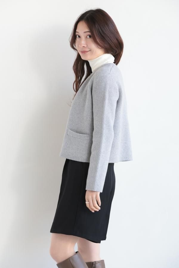 Theory(セオリー) FELTED WOOL CASH CLASSIC KNIT JKT LIGHT