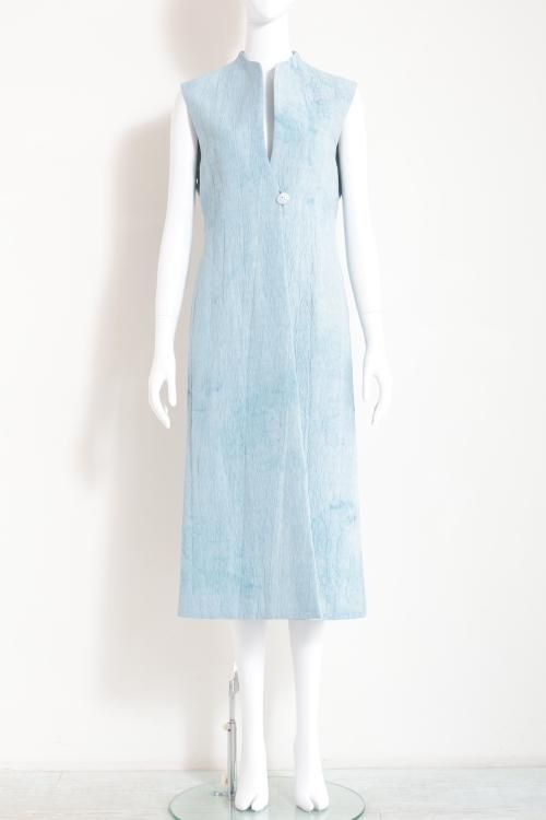 品質は非常に良い Mame Kurogouchi(マメ) Unlevel Dyeing Sleeveless Jacket ジャケット・アウター