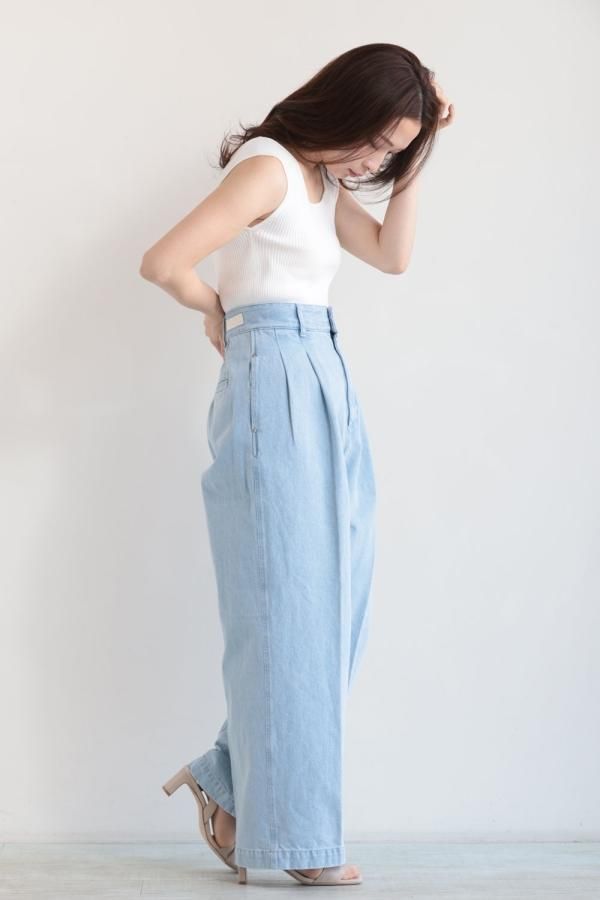 アンクレイヴ デニム スカート（uncrave WHITE） アンクレイヴ uncrave デニム スカート（uncrave WHITE