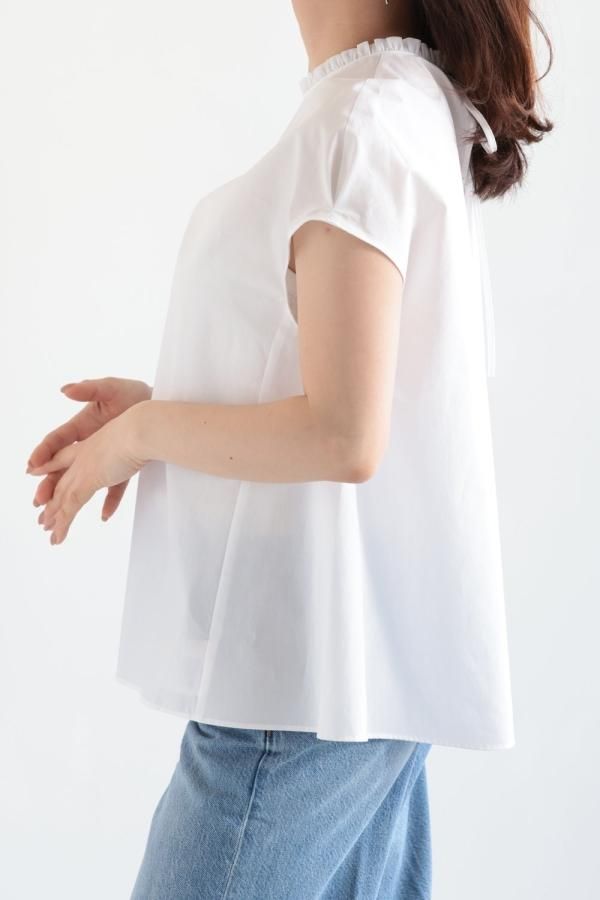 Ballsey(ボールジィ) プロセスドコットン Aラインブラウス