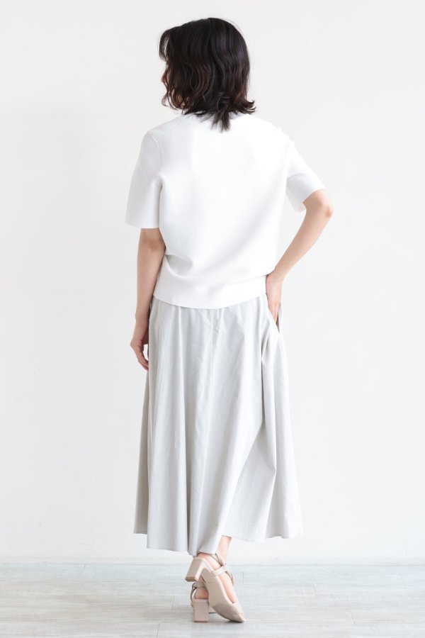 Theory(セオリー) WOOSTER CREPE KNIT LINKS LINKS TEE WHITE - YAMAROKU（ヤマロク）  オンラインストア